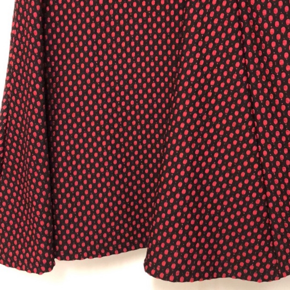 Reversible A-Line Sleeveless Pinup Skater Dress - Picture 7 of 7